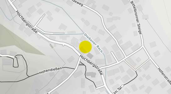 Immobilienpreisekarte Horb am Neckar Diessen